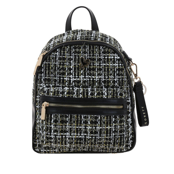 Mochila Negra Para Mujer Gorett Silvia – Chenson Mexico