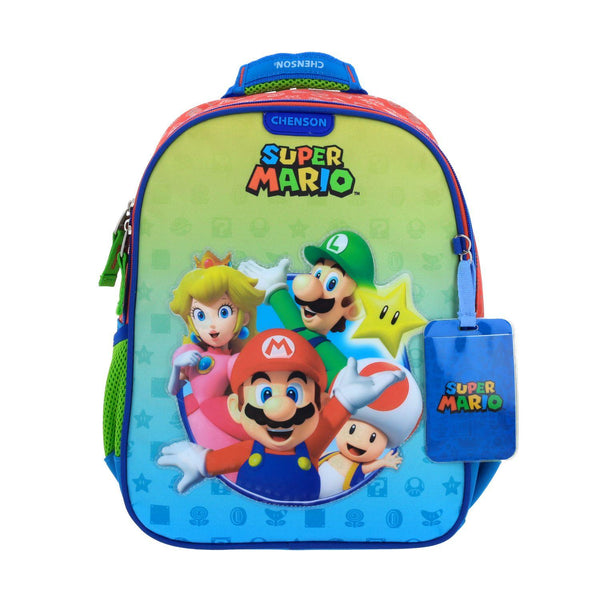Bolsas Chenson Precios Mochila Chica Roja Escolar Mario Bros