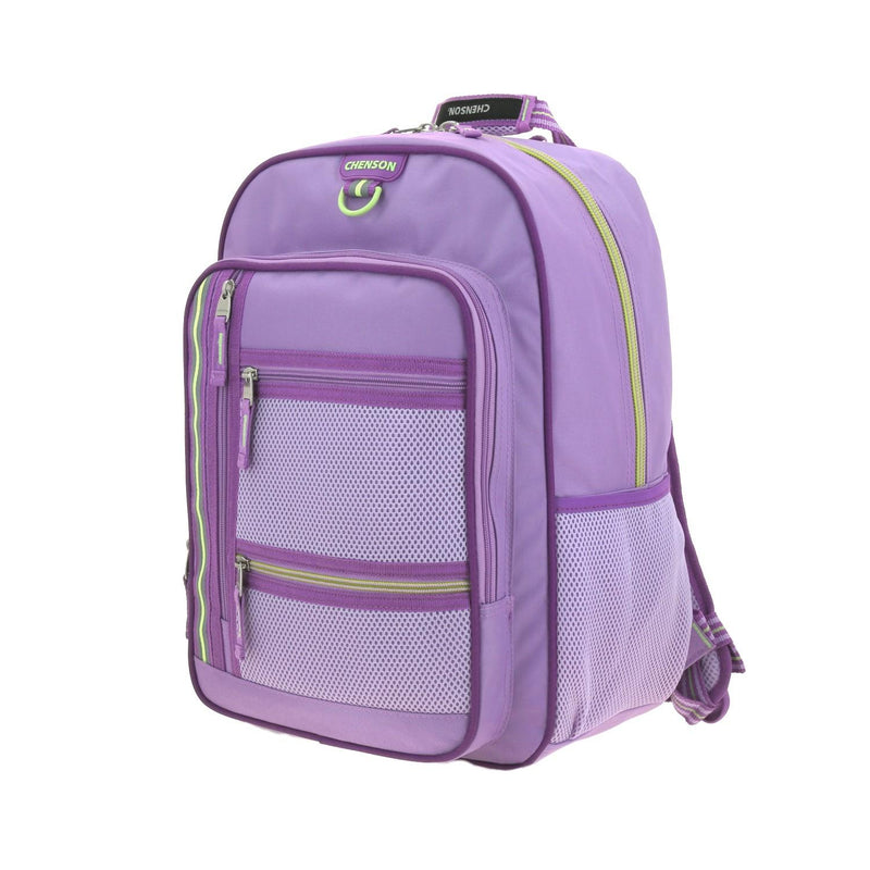 Mochila Grande Morada Con Porta Tablet Chenson Chey