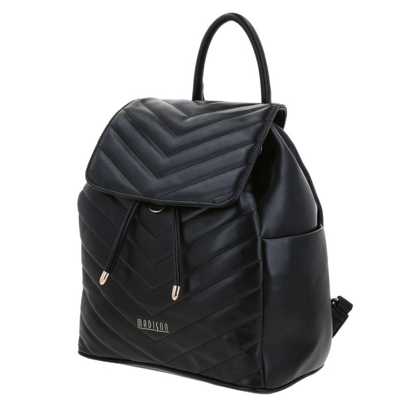 Mochila Negra Para Mujer Madison Kennia