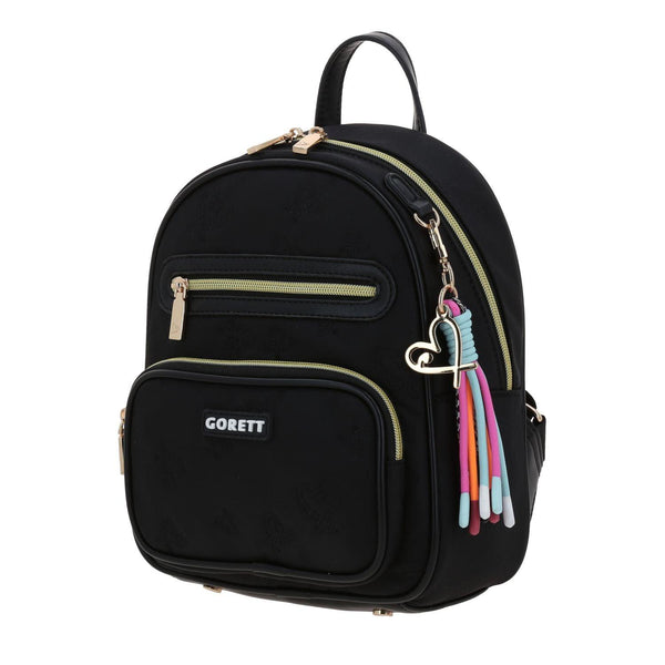 Mochila Negra Para Mujer Gorett Georgia