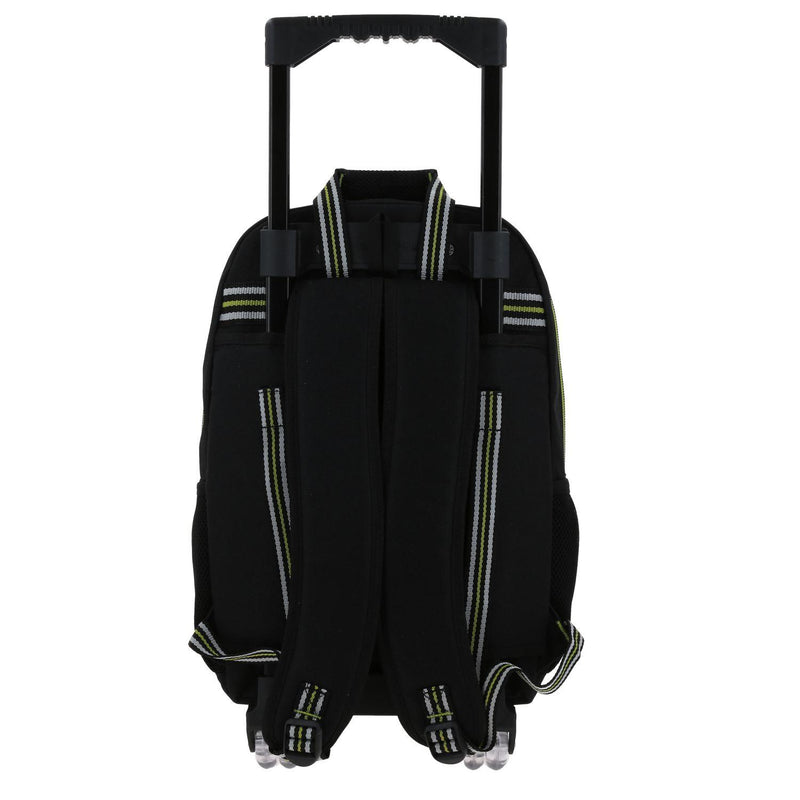 Mochila Negra Con Ruedas Grande Para Niño Chenson Chey