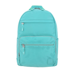 Mochila grande 1818 Unisex SOFTY Turquesa con Porta Laptop de hasta 15".