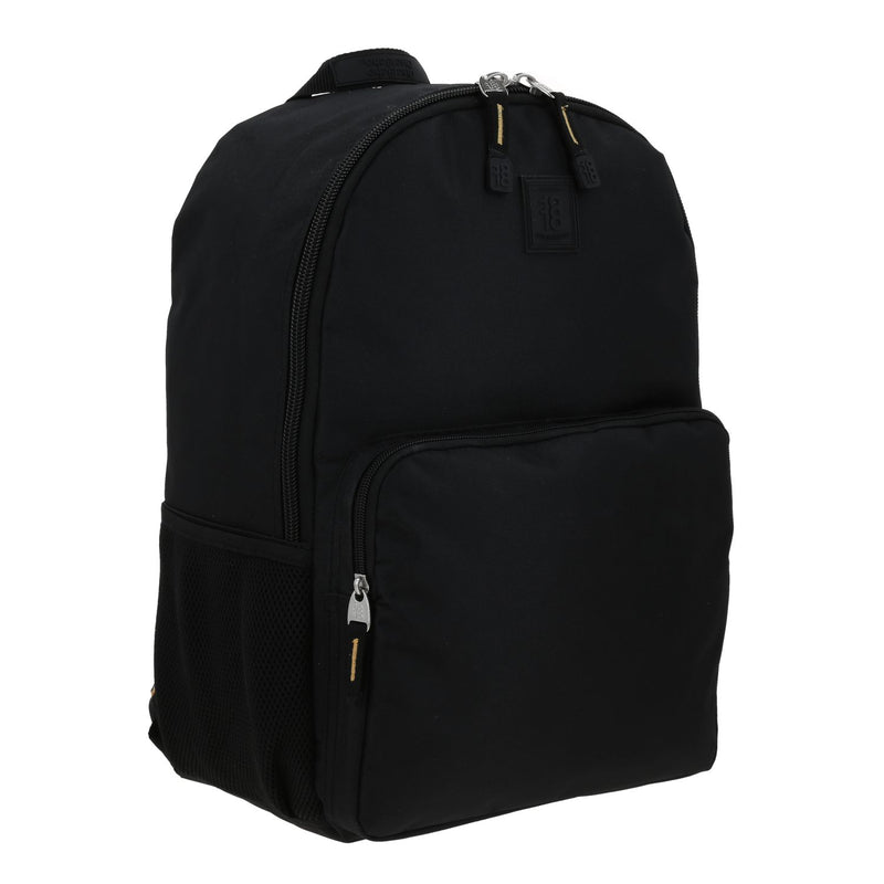 Mochila Grande 1818 Unisex Port Negro Con Porta Laptop De Hasta 15".