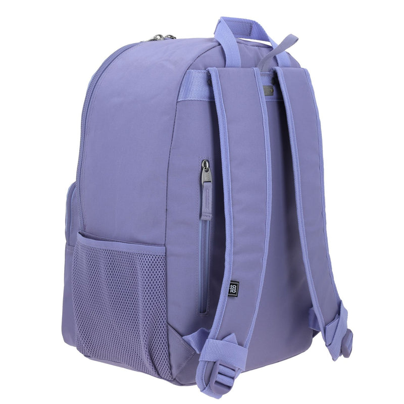 Mochila grande 1818 Unisex PORT Lila con Porta Laptop de hasta 15".