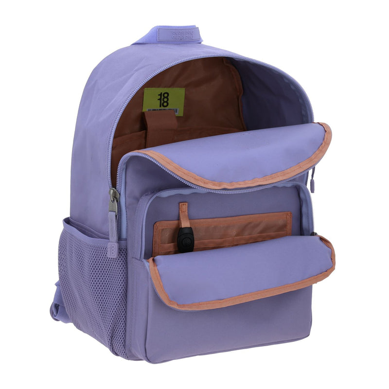 Mochila grande 1818 Unisex PORT Lila con Porta Laptop de hasta 15".