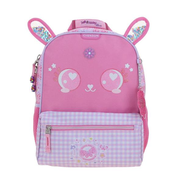 Mochila Rosa Para Niña Happy Girl By Chenson Lepin