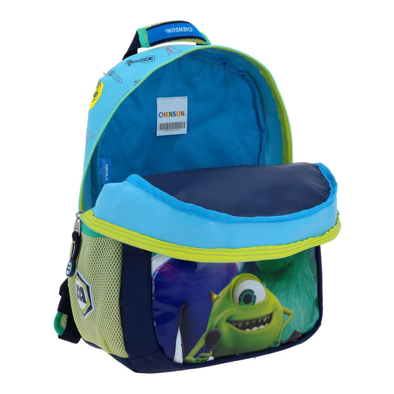 Mochila Azul Monsters At Work Mediana Para Niño Chenson Aufter