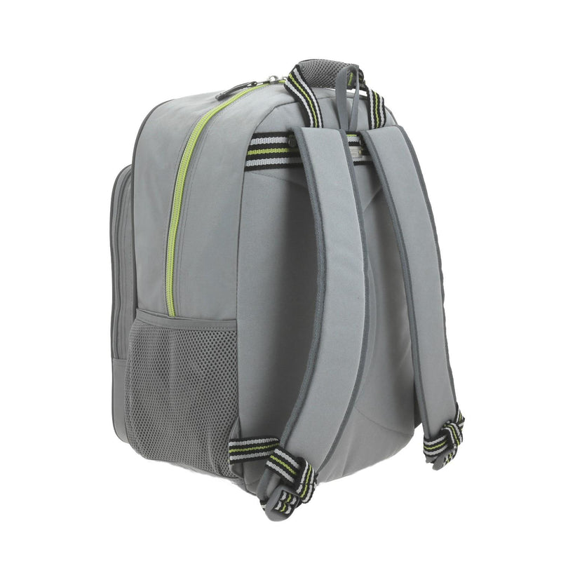 Mochila Gris Con Porta Tablet Chenson Chey