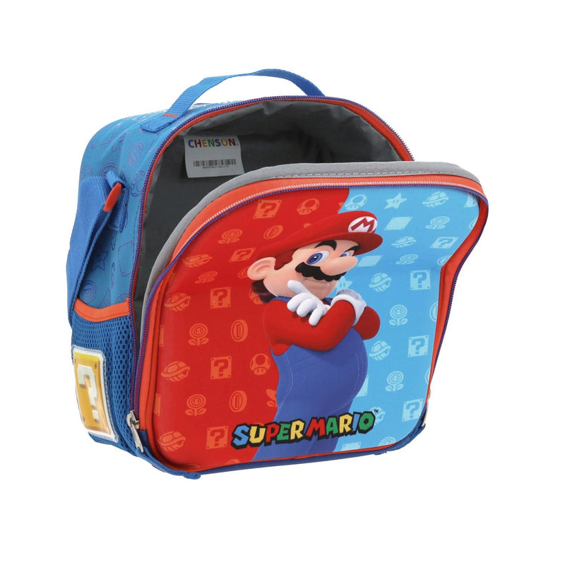 Lonchera Azul Mario Bros para niño Chenson Dulp