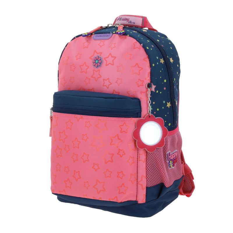 Mochila Azul Con Porta Tablet Para Niña Happy Girl By Chenson Estar