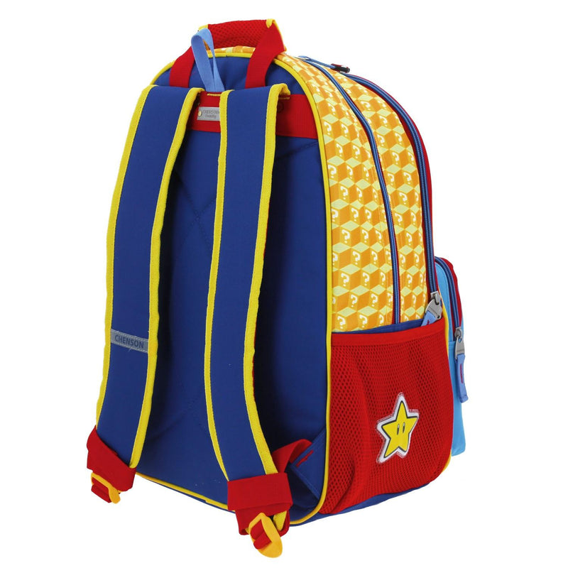 Mochila Mario Bros Azul Para Niño Chenson Ethian