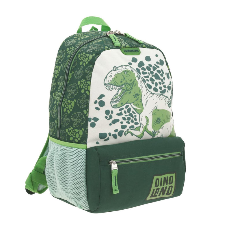 Mochila Verde De Dinosaurio Para Niño Chenson Dinoly