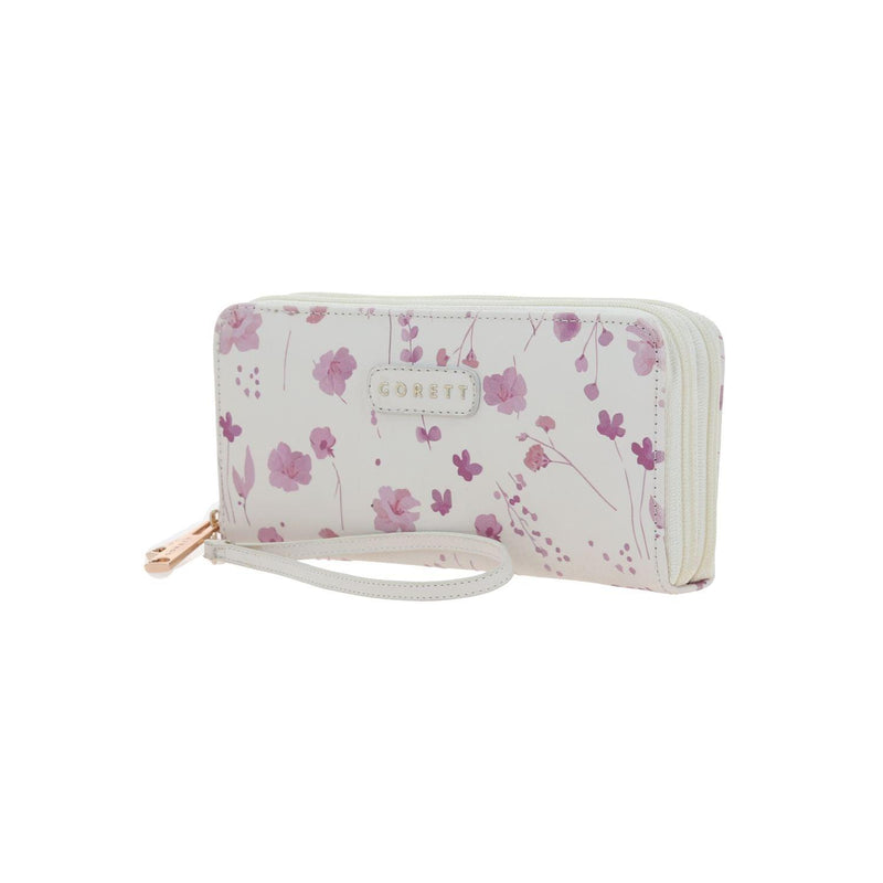 Cartera Lila Para Mujer Gorett Cerezo