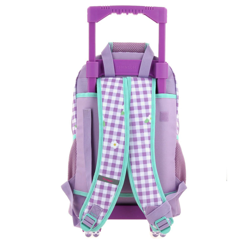 Mochila Con Ruedas Lila Para Niña Happy Girl By Chenson Ampin