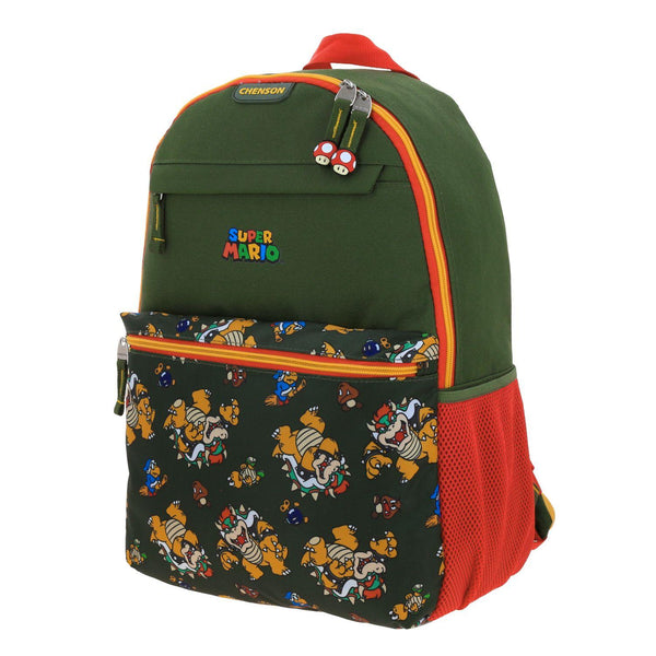 Mochila Verde Bowser Para Niño Chenson Werbi