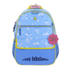 Mochila Azul Para Niña Happy Girl By Chenson Nikku