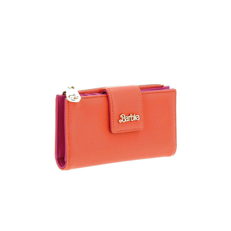 Cartera de dama Wallet mediano Barbie by GORETT Naranja JESSAMY