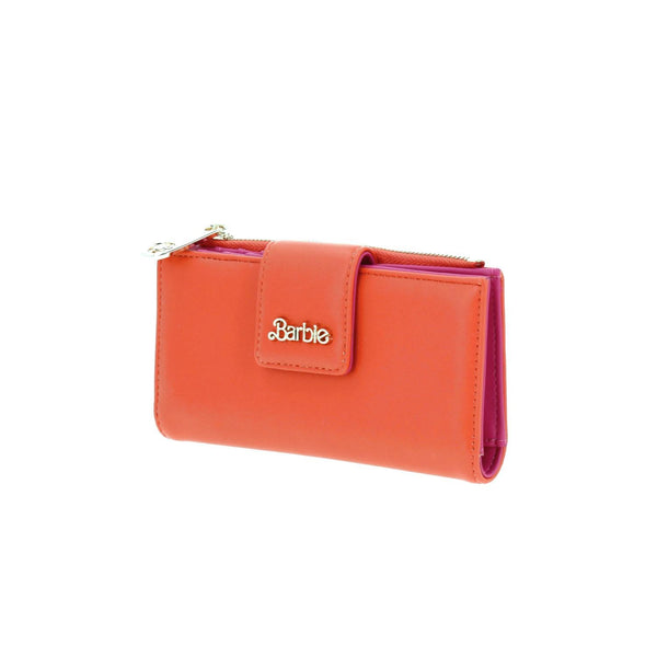 Cartera de dama Wallet mediano Barbie by GORETT Naranja JESSAMY