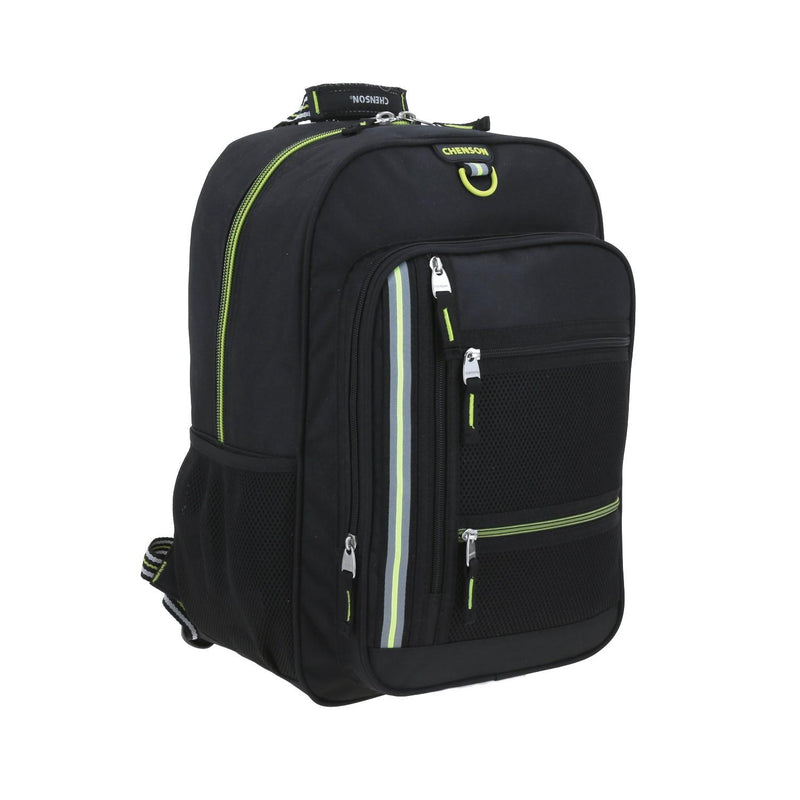 Mochila Negra con Porta Tablet Chenson Chey