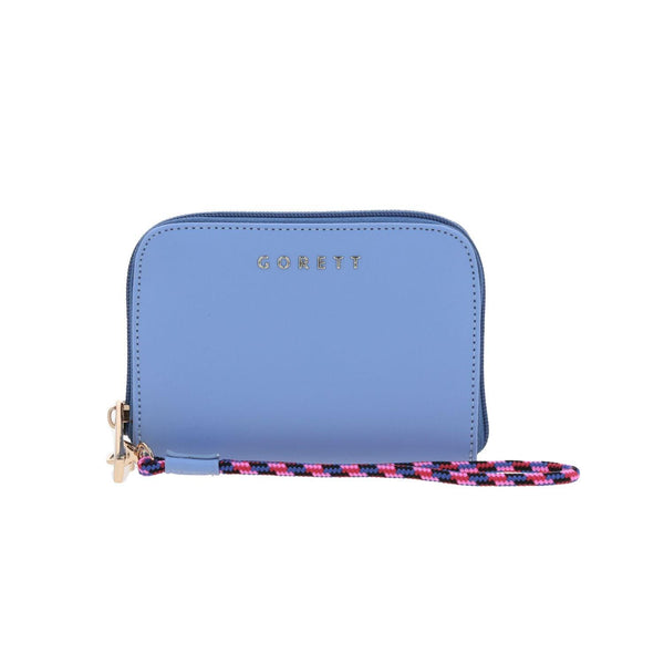 Cartera Azul Para Mujer Gorett Hortensia