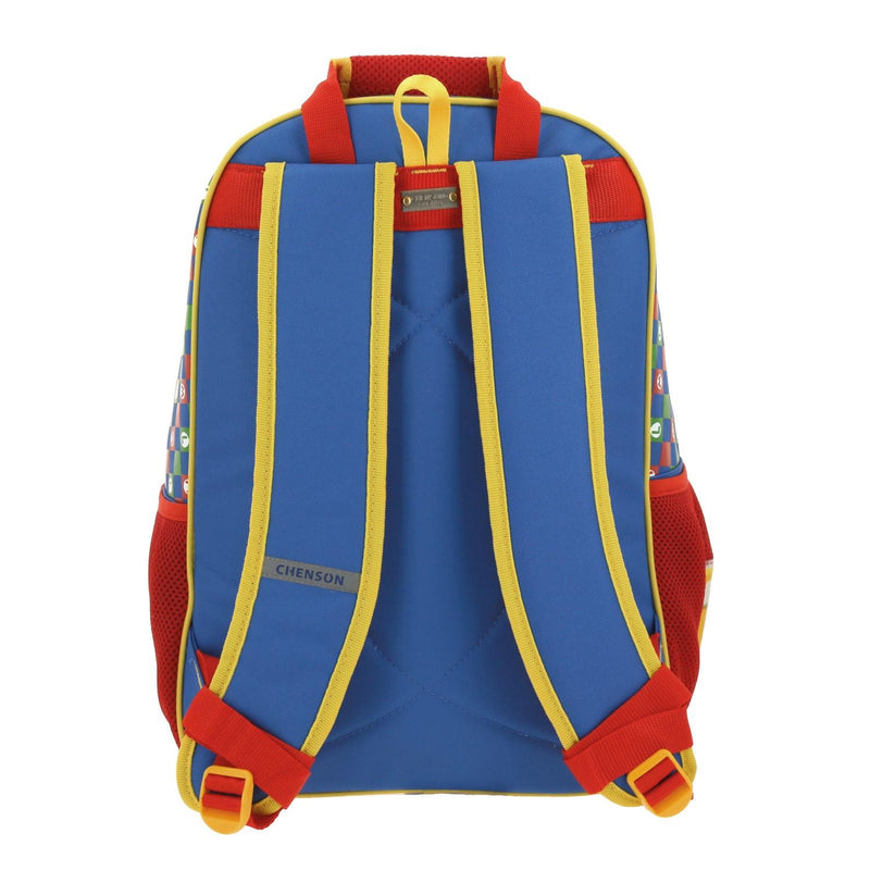 Mochila Azul Mario Bros Para Niño Chenson Armin