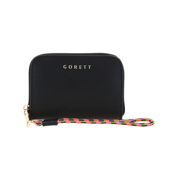 Cartera Negro Para Mujer Gorett Hortensia