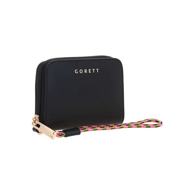 Cartera Negro Para Mujer Gorett Hortensia