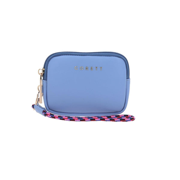 Monedero Para Mujer Azul Gorett Hortensia