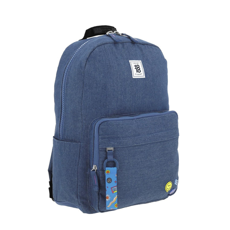 Mochila de mujer grande 1818 Azul KIDZ con Porta Laptop de hasta 15 pu –  Chenson Mexico