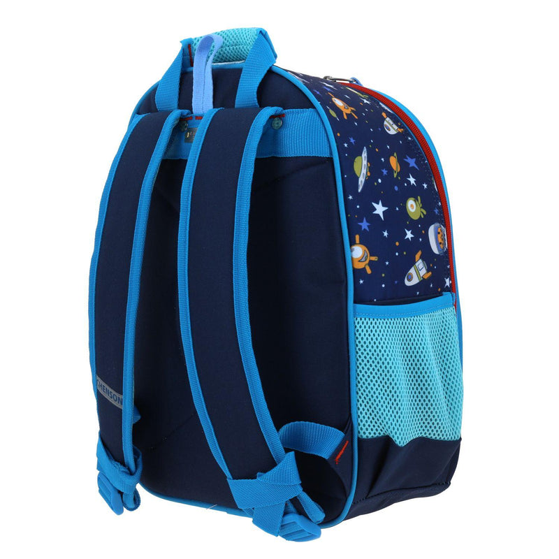 Mochila Mediana Azul Para Niño Pocoyo Chenson Aut