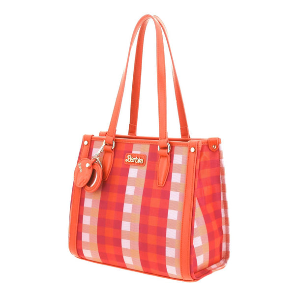 Bolso de dama Tote grande Barbie by GORETT Naranja JESSAMY