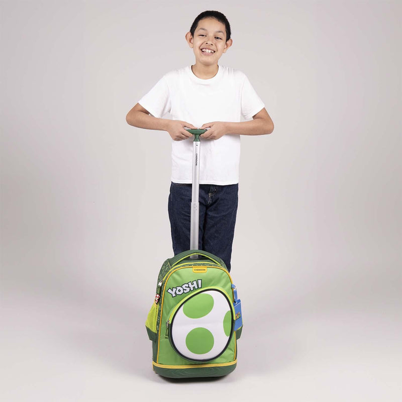 Mochila Verde De Yoshi Para Niño Chenson Eggy