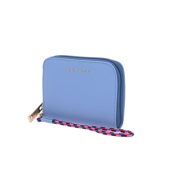 Cartera Azul Para Mujer Gorett Hortensia