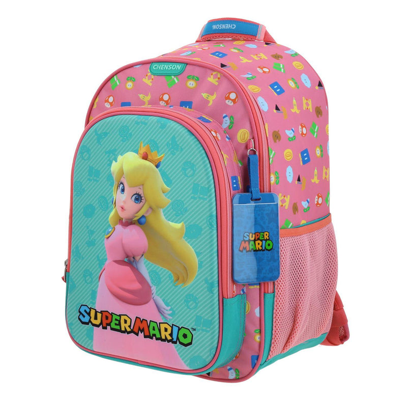 Mochila Rosa Princesa Peach Para Niña Chenson Shaw