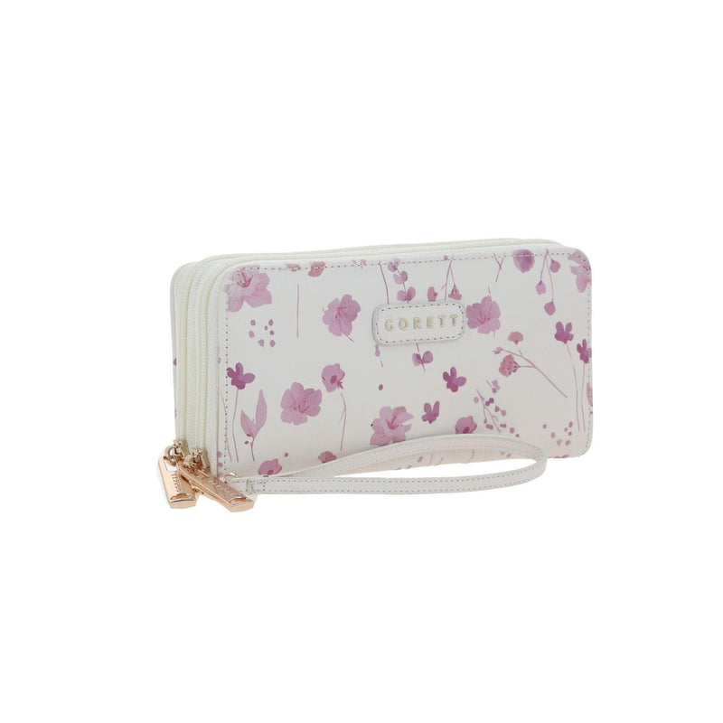 Cartera Lila Para Mujer Gorett Cerezo