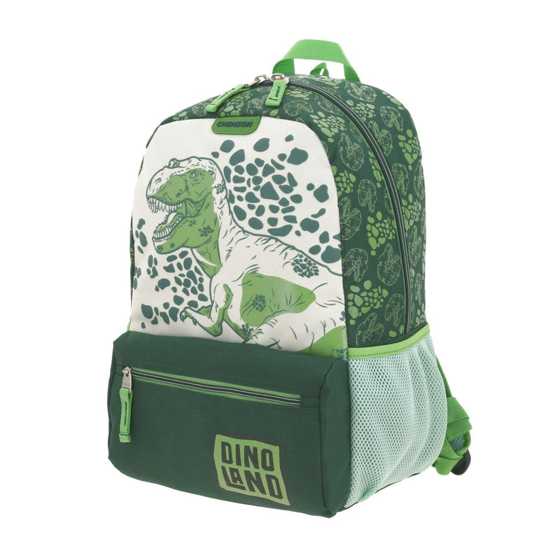 Mochila Verde De Dinosaurio Para Niño Chenson Dinoly