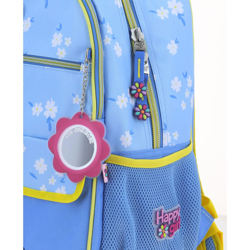 Mochila Azul Para Niña Happy Girl By Chenson Nikku