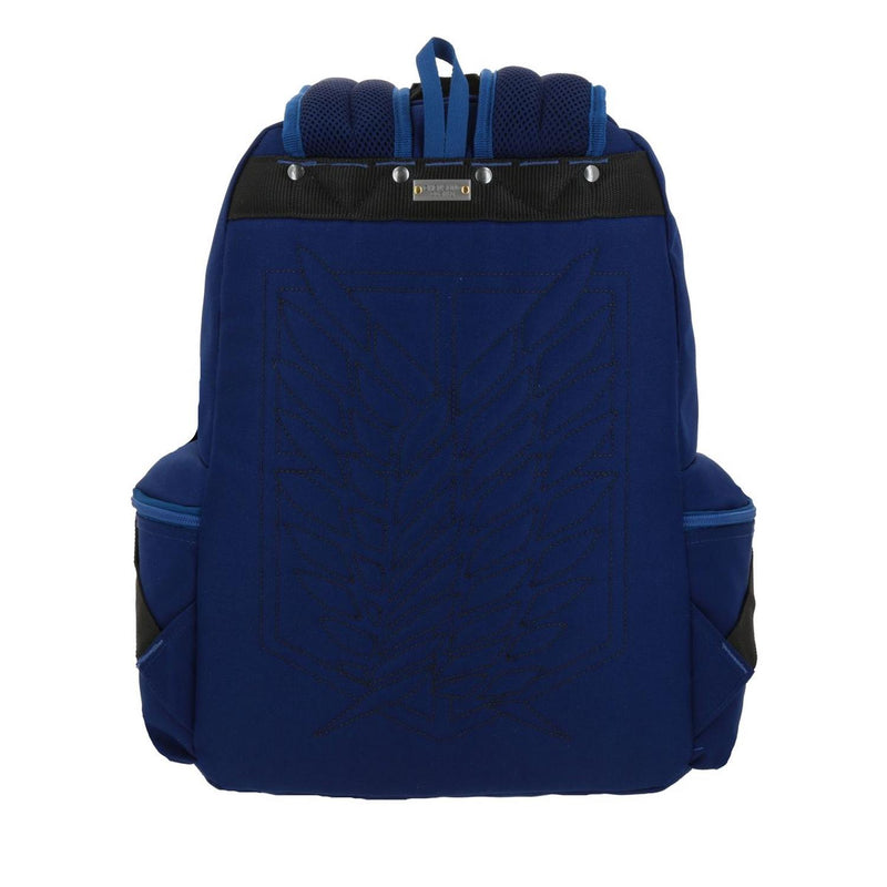 Mochila Attack On Titan Azul Para Laptop 1818 Ern