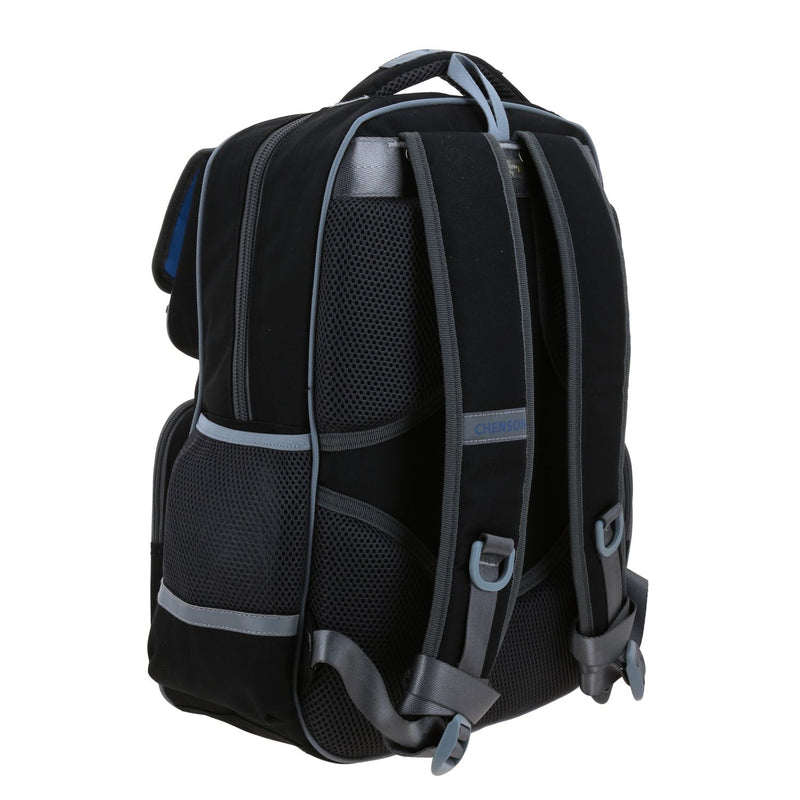 Mochila Negra Escolar Chenson Original Strong