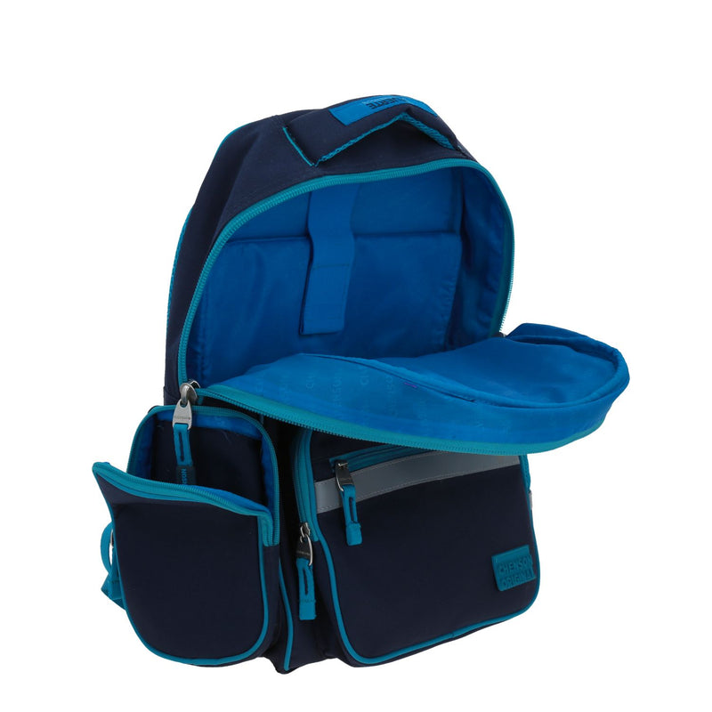Mochila Turquesa Escolar Chenson Original Strong