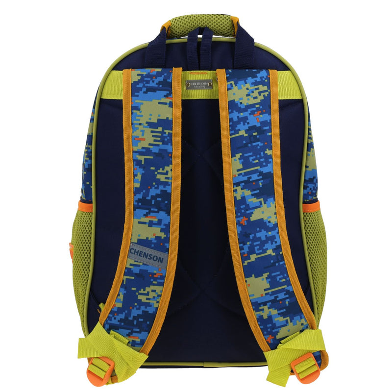 Mochila Azul Escolar Diseño 3D de Dinosaurio Chenson Original Korav