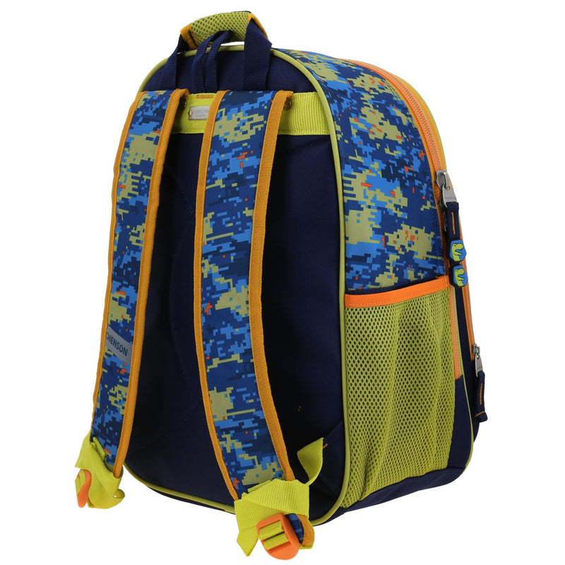 Mochila Azul Escolar Diseño 3D de Dinosaurio Chenson Original Korav