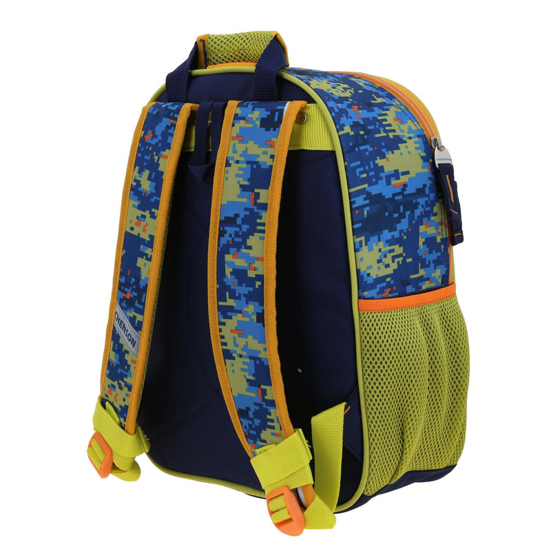 Mochila Azul Escolar Diseño 3D de Dinosaurio Chenson Original Korav