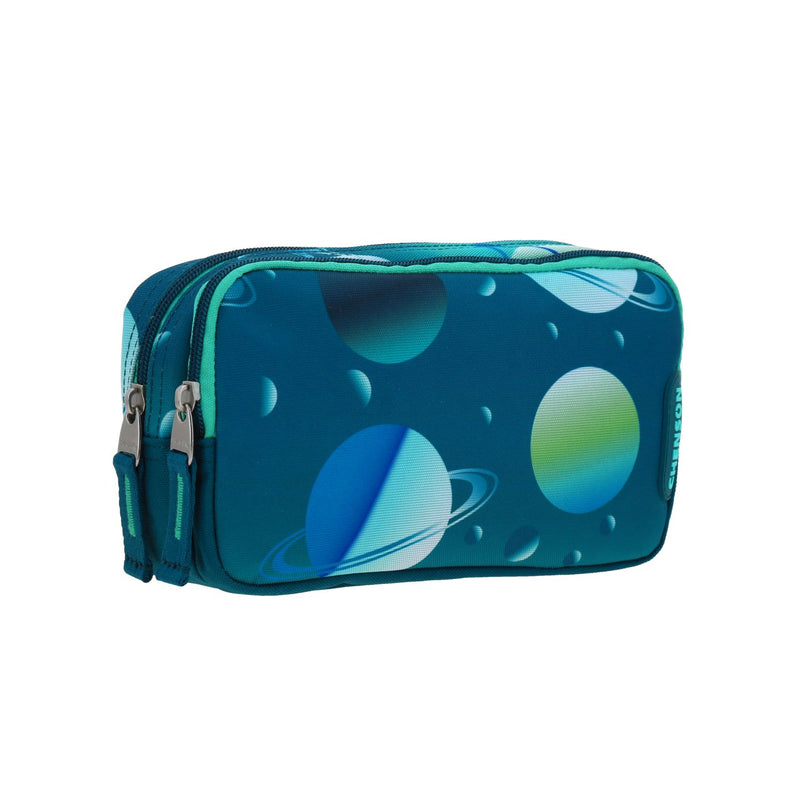 Lapicera Azul Con Planetas Chenson Original Anter