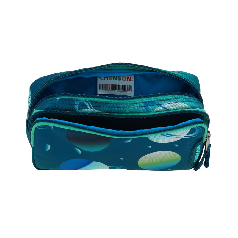 Lapicera Azul Con Planetas Chenson Original Anter