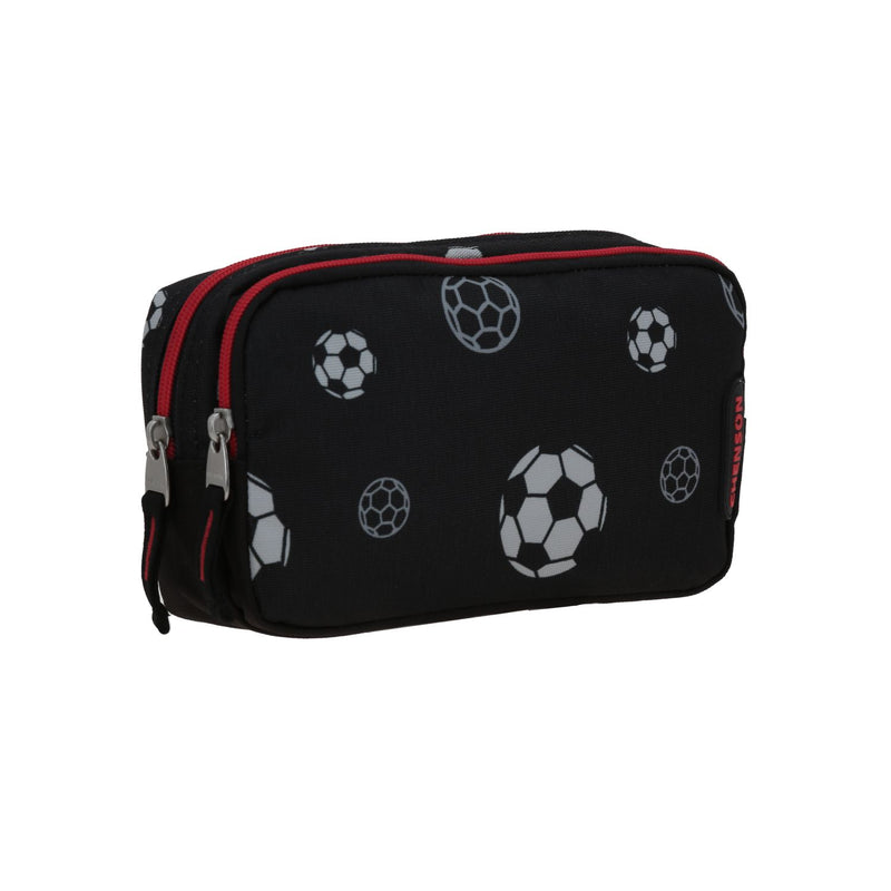 Lapicera Negra Con Pelotas Futbol Chenson Original Biolt