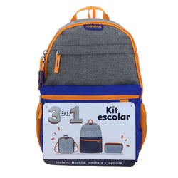 Kit Escolar Azul Chenson Original Keto