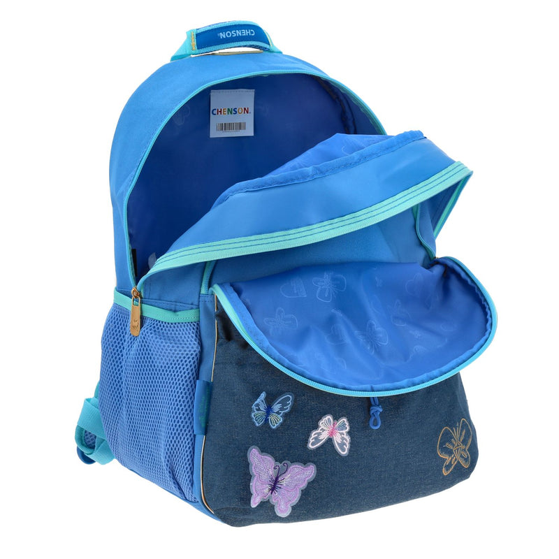 Mochila Azul Descendientes Chenson Chama