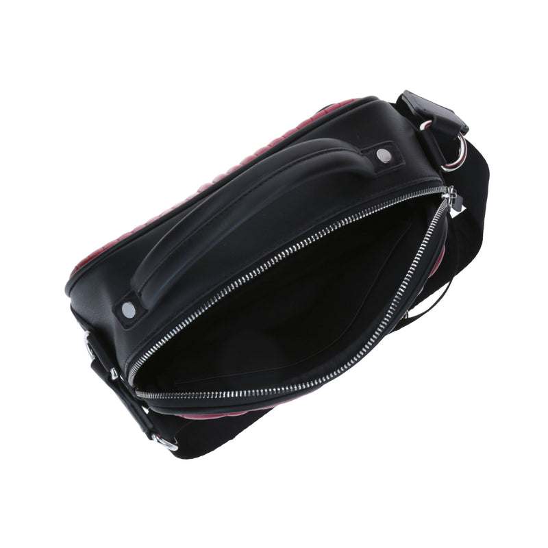 Crossbody Rojo Capitonado Gorett